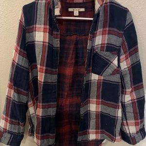 Plaid flannel size small!